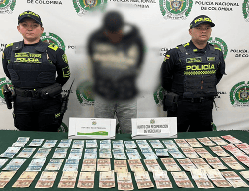 Capturado en flagrancia hombre con antecedentes tras robo a supermercado en Bosa