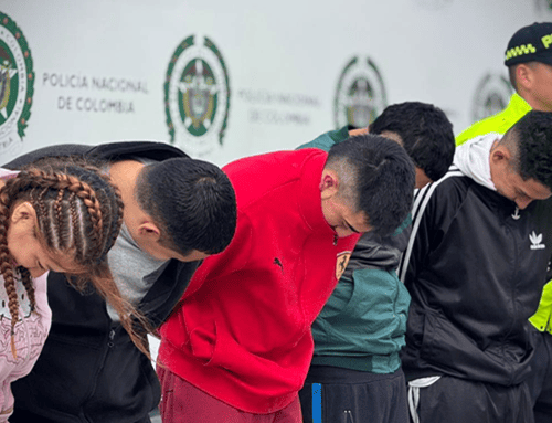Cinco capturados por hurto de motos en la capital tras operación de la Policía en Bogotá