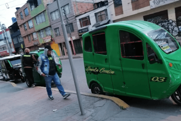 Comunidad de La Toscana denuncia invasión de paradero del SITP por bicitaxistas