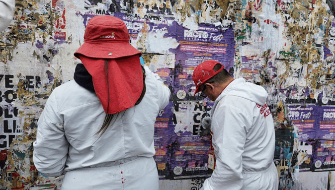 Bogotá retiró más de 3.000 piezas de publicidad política del espacio público