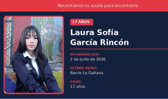 Campaña de búsqueda por menor desaparecida en la Gaitana, Suba