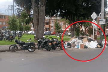 Villa Elisa denuncia creciente botadero de escombros y basura en espacio público de Suba