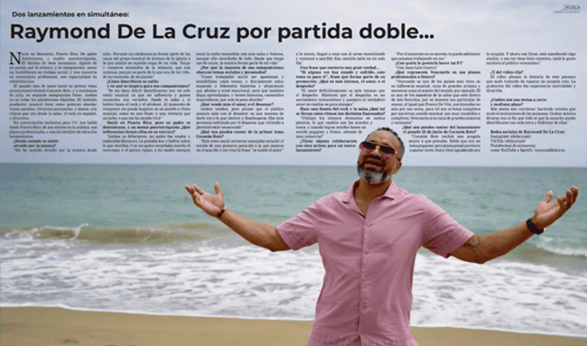 Raymond De La Cruz: el artista que convierte historias de vida en canciones