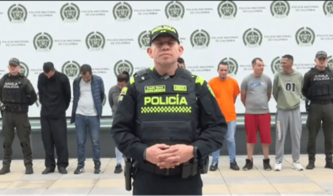 Operativos del GAULA dejan 12 capturados por extorsión en Bogotá; uno fue detenido en Suba