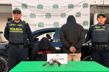 Con un revólver y un carro para discapacitados: así cayeron dos presuntos fleteros