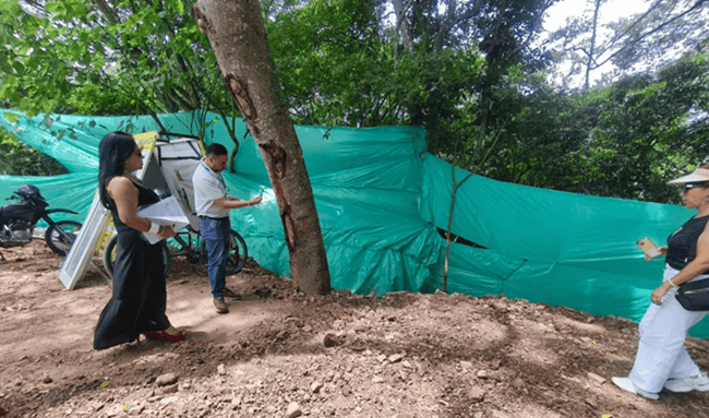 CAR impone medida preventiva en Guaduas por afectaciones a la fuente hídrica El Capote