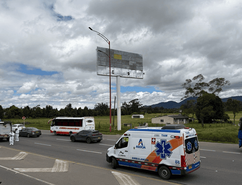 Siniestro vial en Suba deja un motociclista muerto en la Autopista Norte