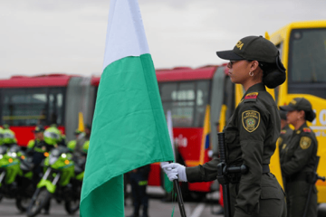 Bogotá refuerza la seguridad con la entrega de 225 motocicletas para la Policía
