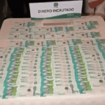 En el barrio Aures II de Suba capturan a dos personas con millonario cargamento de dinero falso