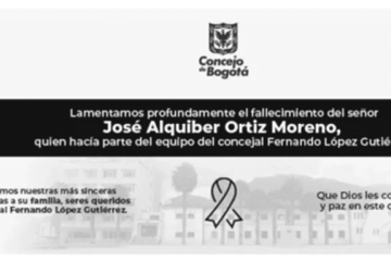 Misteriosa muerte de integrante del esquema de seguridad de un concejal en Bogotá