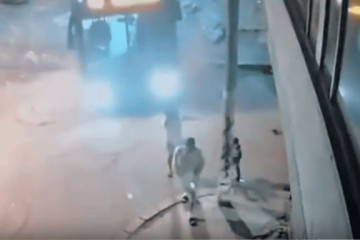 En video quedó registrado el trágico accidente que cobró la vida de una joven madre y su hijo en Suba