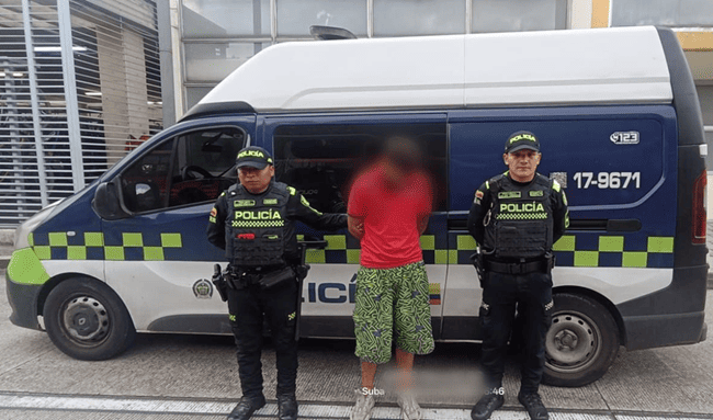 Policía incauta un kilo de marihuana en operativo en TransMilenio en Suba