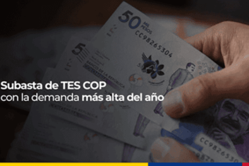 Minhacienda colocó $5 billones en TES tras fuerte demanda del mercado