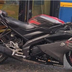 Caos vial en San Pedro de Tibabuyes, Suba, por choque entre bus y motociclista