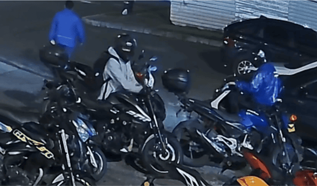 Intento de hurto de motocicleta en Suba fue frustrado por la activación de una alarma