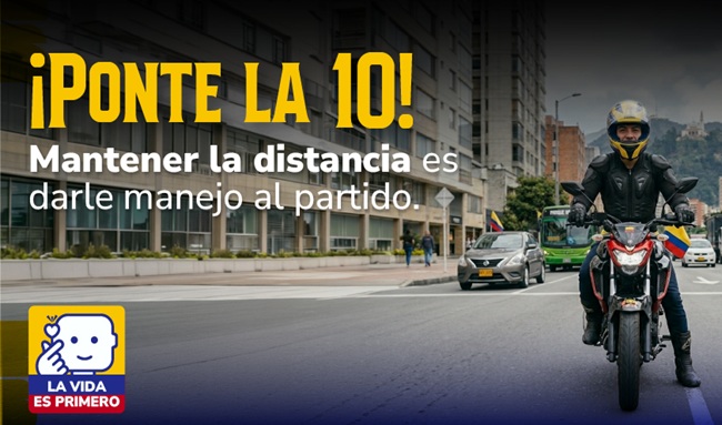 En la vía también se juega el Mundial: ANSV lanza la campaña “¡Ponte la 10!”