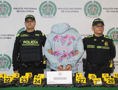 Dos capturados en aeropuerto con 33 kilos de marihuana que iban rumbo a San Andrés