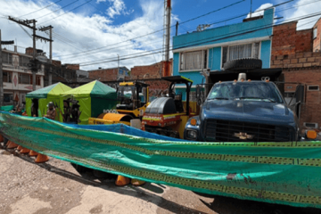 UMV inicia intervención vial en La Gaitana, Suba, con renovación de 13 cuadras