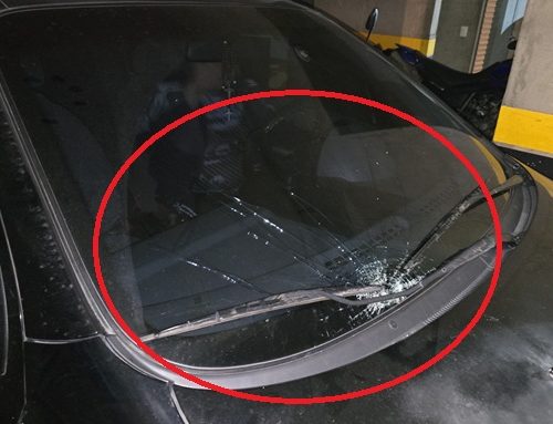 Conductor denuncia ataque contra vehículo en la avenida Cali con calle 139; una bebé iba a bordo
