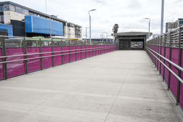 Obras del Grupo 4 de la avenida 68 alcanzan el 97 % de avance