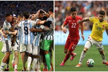 Argentina saca su jerarquía, y Colombia su monotonía perdedora