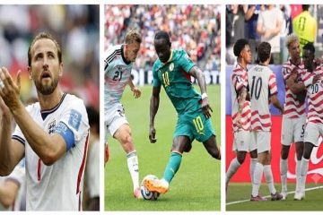 Inglaterra, Bélgica y Estados Unidos avanzan a octavos de final