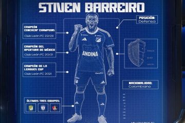 Millonarios sacude el mercado: Stiven Barreiro llega para liderar la defensa