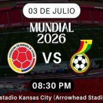 Colombia busca ratificar su liderato ante el orden de Ghana