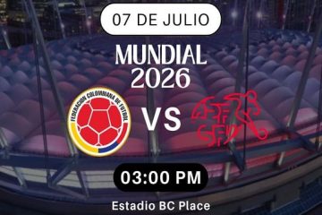 Colombia busca seguir invicta ante una Suiza que llega sin fisuras