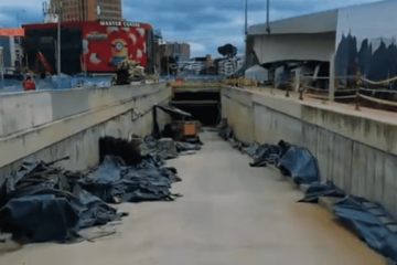 Obras del deprimido de TransMilenio en la avenida 68 superan el 70 % de avance