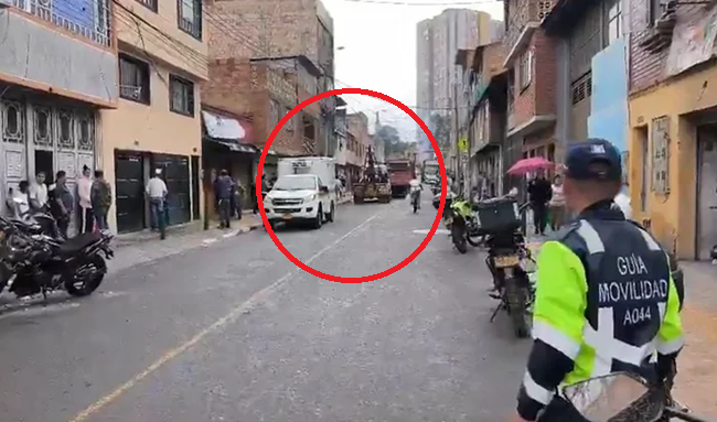 Mujer embarazada y su bebé mueren en trágico accidente con una volqueta en Tunjuelito