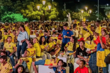 Suba se viste de amarillo: estos son los mejores lugares para ver el Colombia vs. Suiza