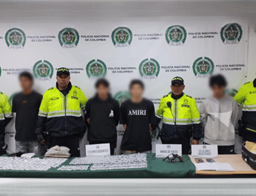 Capturan a cuatro personas con arma de fuego y más de 1.900 dosis de droga en Bosa