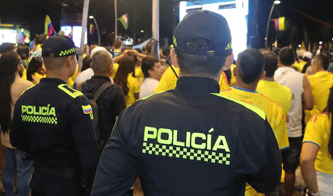 Neiva refuerza la seguridad para el partido de Colombia con despliegue de 200 policías