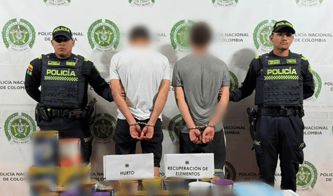 Policía recuperó mercancía de $6 millones tras robo a una farmacia de Chapinero