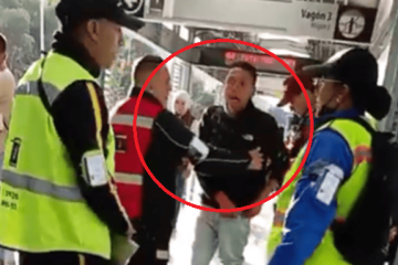 Presunto colado protagonizó un acto de violencia en estación de TransMilenio