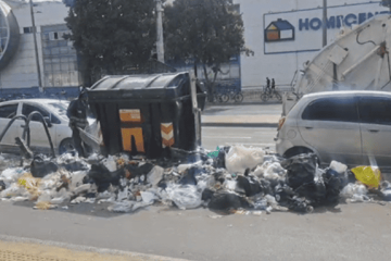 Basuras acumuladas generan preocupación en la entrada del barrio Turingia, en Suba
