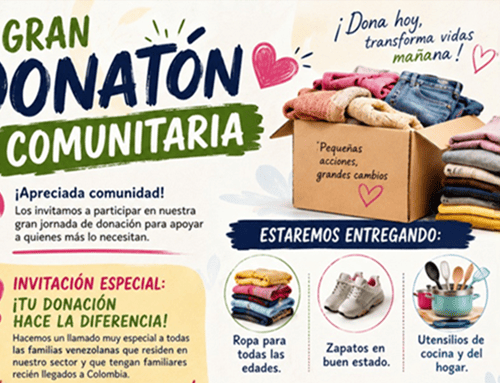 Realizan donatón en Santa Cecilia, Suba, para apoyar a familias venezolanas afectadas por terremotos