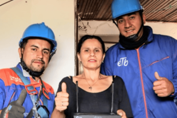 Santa Fe se suma al programa de internet gratuito que ya beneficia a 75.000 hogares en Bogotá