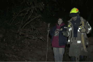 Rescatan a dos jóvenes que se extraviaron durante una caminata nocturna en los cerros orientales de Usaquén