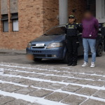 Cayó en Engativá con 60 kilos de marihuana: intentó evitar su captura, pero terminó en manos de la Policía