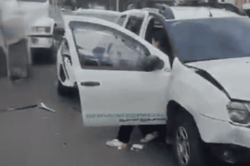 Siniestro vial múltiple en Suba dejó una persona lesionada