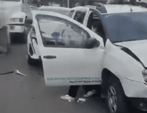 Siniestro vial múltiple en Suba dejó una persona lesionada