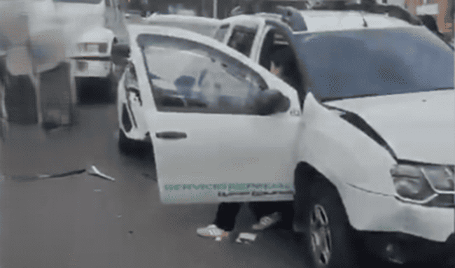 Siniestro vial múltiple en Suba dejó una persona lesionada
