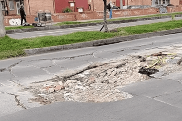 Denuncian grave deterioro de una vía en Las Mercedes, Suba: comunidad asegura que lleva cerca de un año esperando una solución
