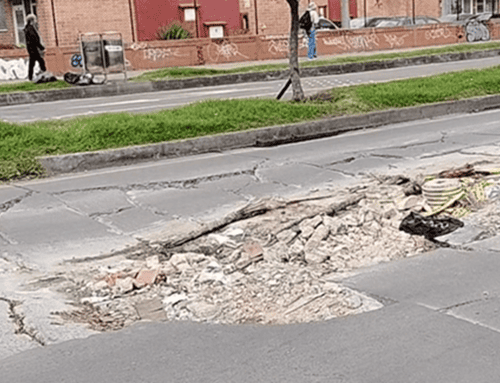 Denuncian grave deterioro de una vía en Las Mercedes, Suba: comunidad asegura que lleva cerca de un año esperando una solución