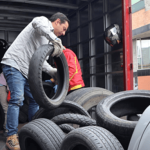 Barrios Unidos le dice adiós a 400 llantas abandonadas en sus calles