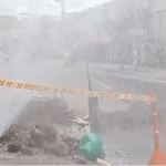 Obras de reparación en Bilbao, Suba, ocasionan ruptura de tubería del Acueducto