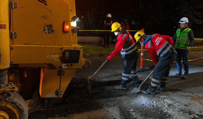 Más vías recuperadas: Bogotá avanza en la reparación de la malla vial y ciclorrutas