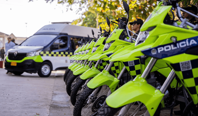 Usaquén abre proceso de contratación para fortalecer el parque automotor de la Policía Local